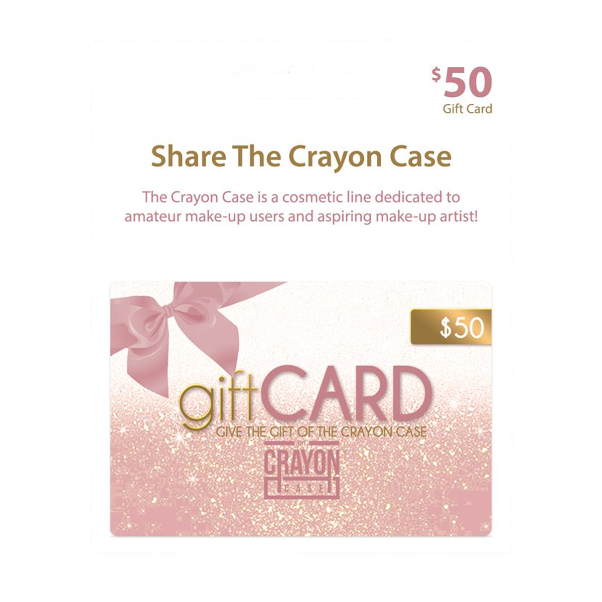 Gift Cards for THE CRAYON CASE